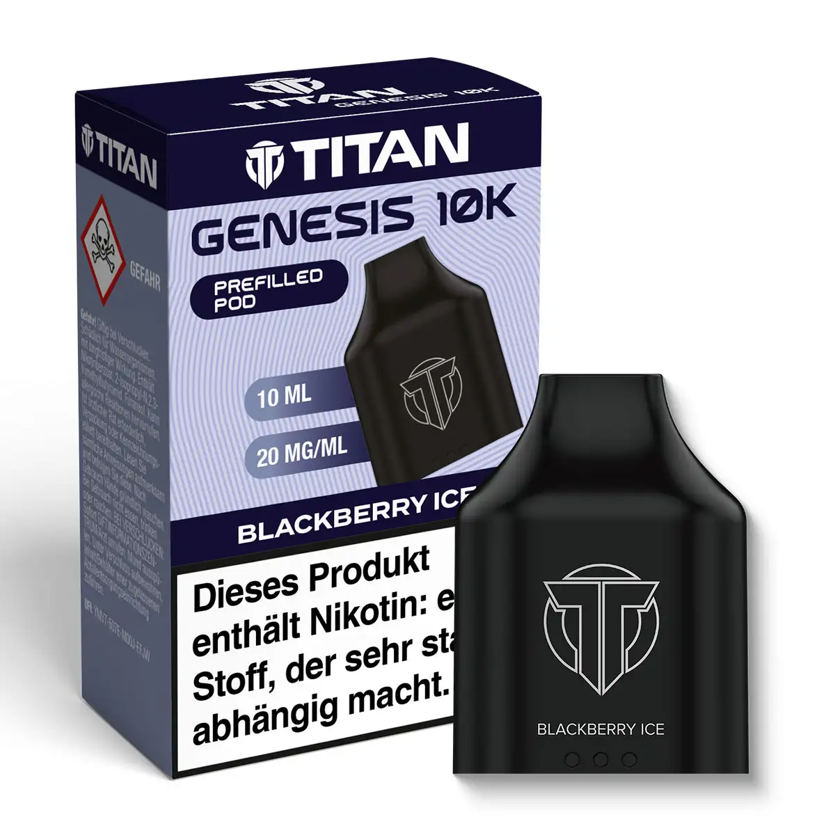 Titan - Genesis 10K - Pod - Blackberry Ice