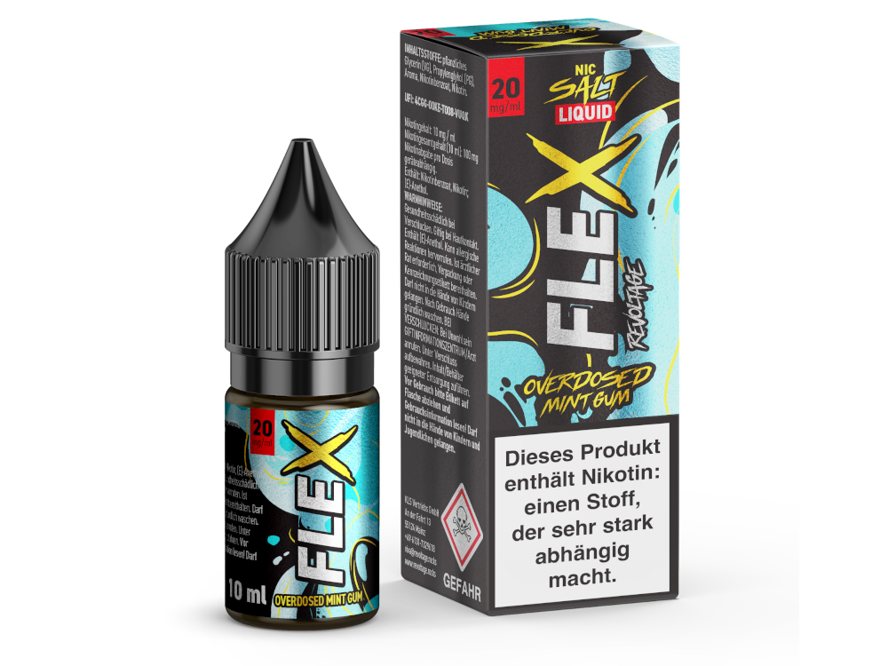Revoltage Flex Liquid - Mint Gum Revoltage Flex Liquid - Mint Gum