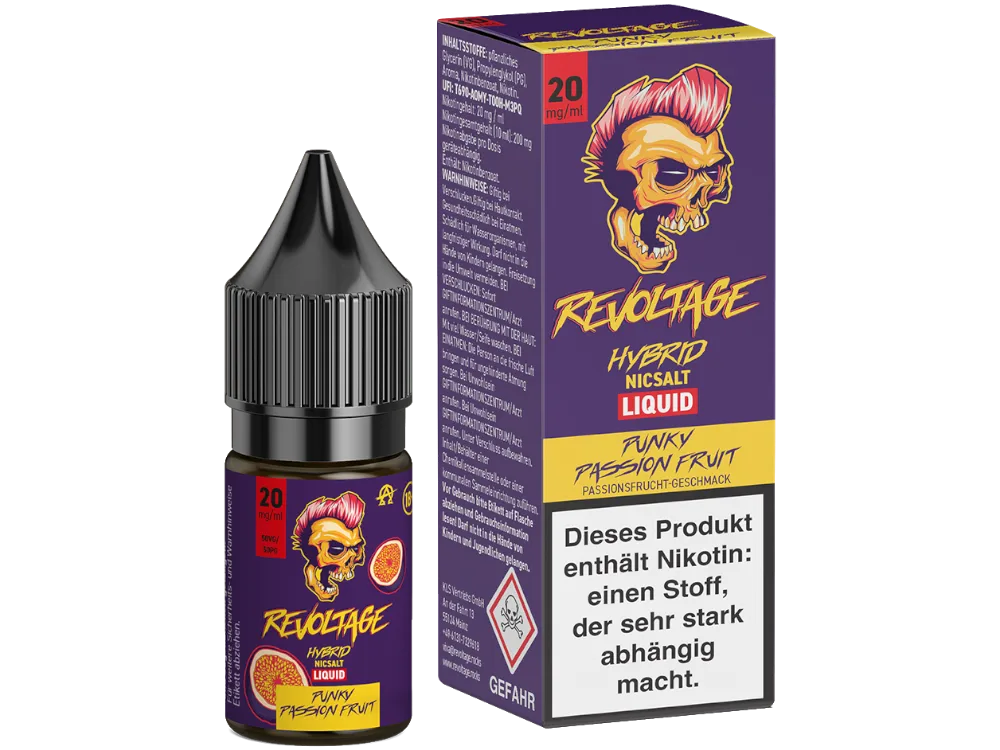 Revoltage Liquid - Punky Passion Fruit