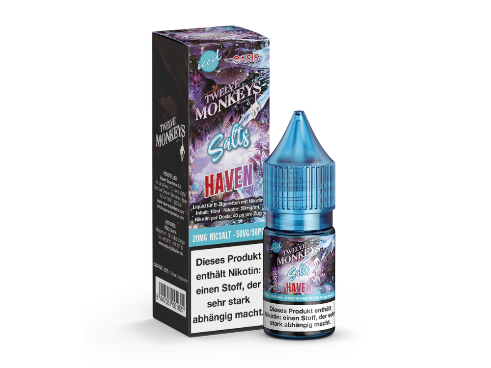 Twelve Monkeys Iced Liquid - Haven