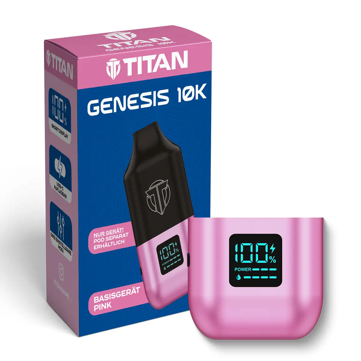 Titan - Genesis 10K - Basisgerät - Pink