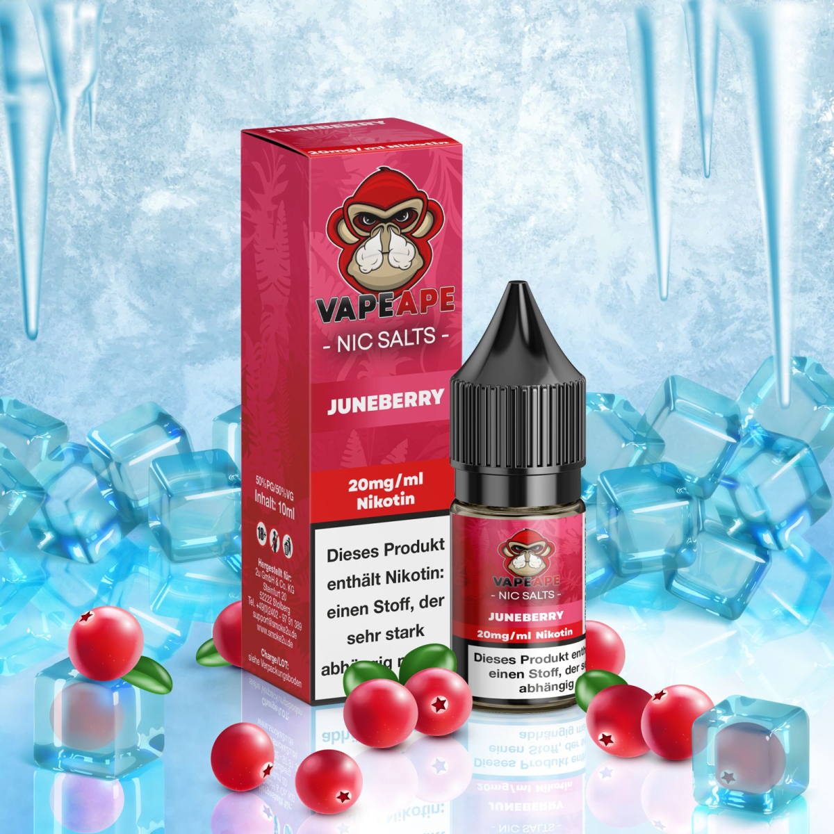 VapeApe Liquid - Kaktuseis Acai VapeApe Liquid - Kaktuseis Acai