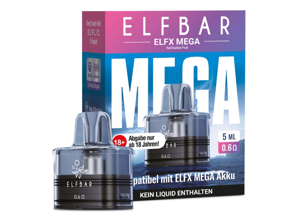 Elfbar Elfx Mega - Pod Elfbar Elfx Mega - Pod
