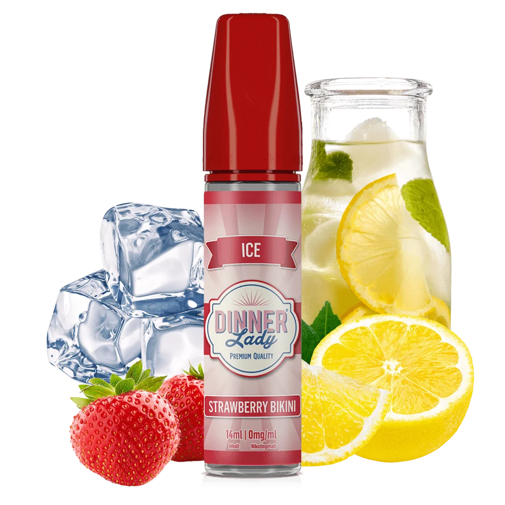 Dinner Lady Ice Longfill - Strawberry Bikini 14ml