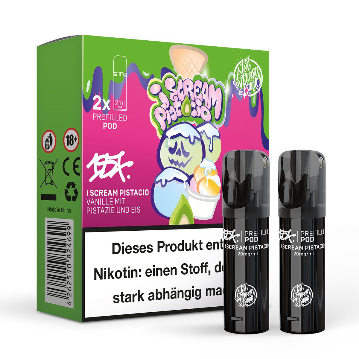 187 Strassenbande Doppelpods - I Scream Pistacio 187 Strassenbande Doppelpods - I Scream Pistacio