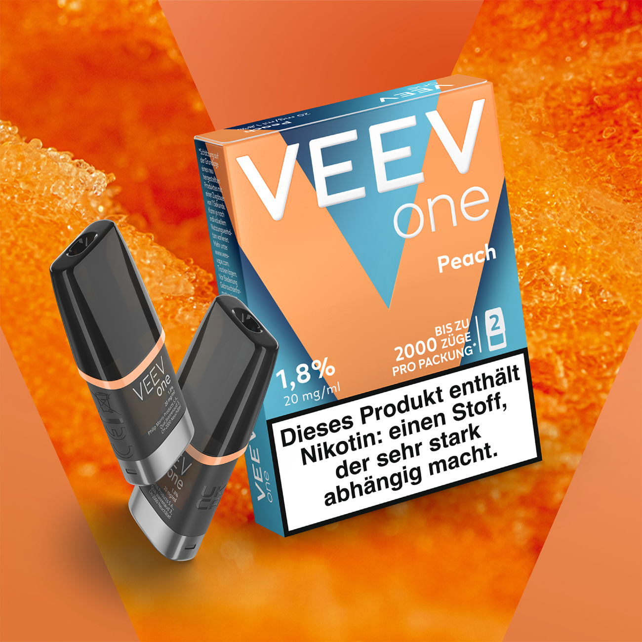 Veev One Pods - Peach Veev One Pods - Peach