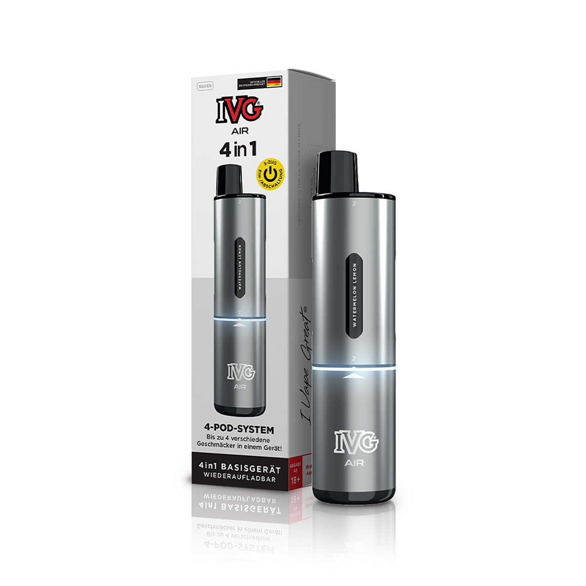 IVG Air 4IN1 AKKU - Silver