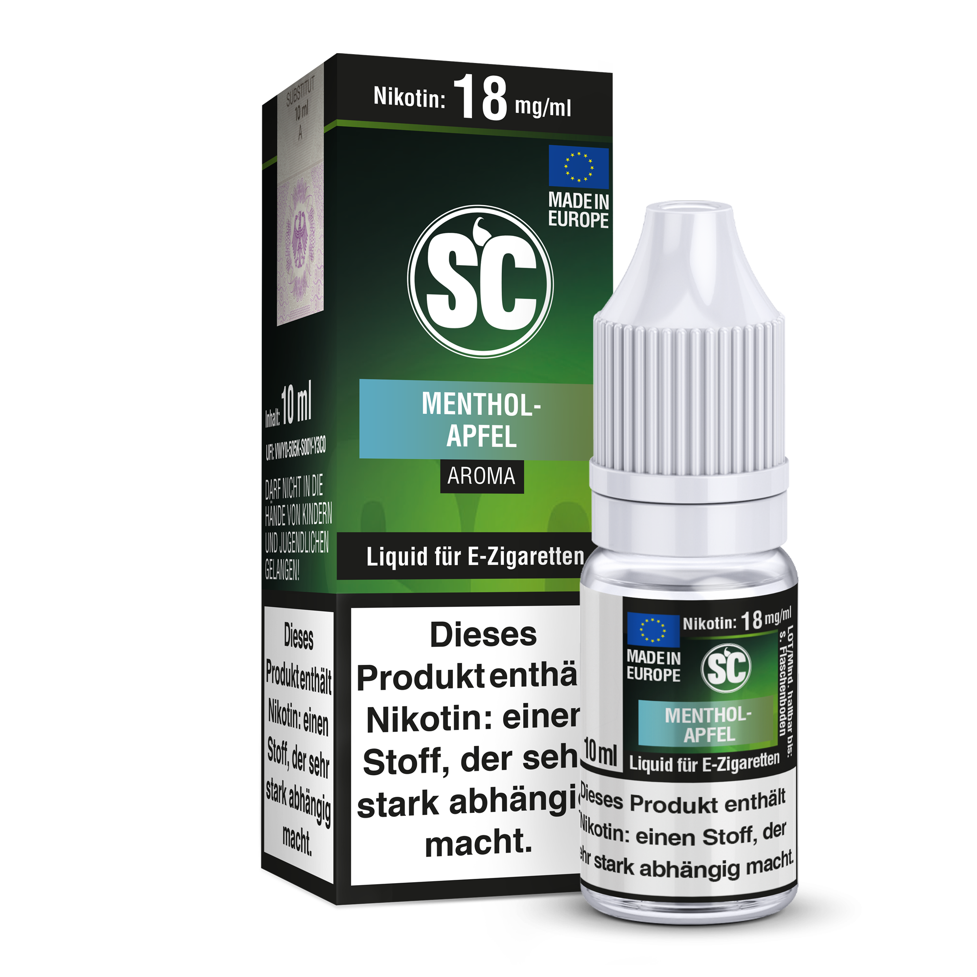 SC Liquid Menthol Apfel
