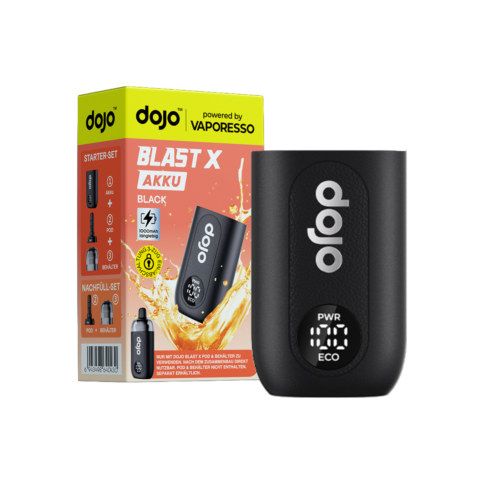 Dojo Blast X Basisgerät - Black