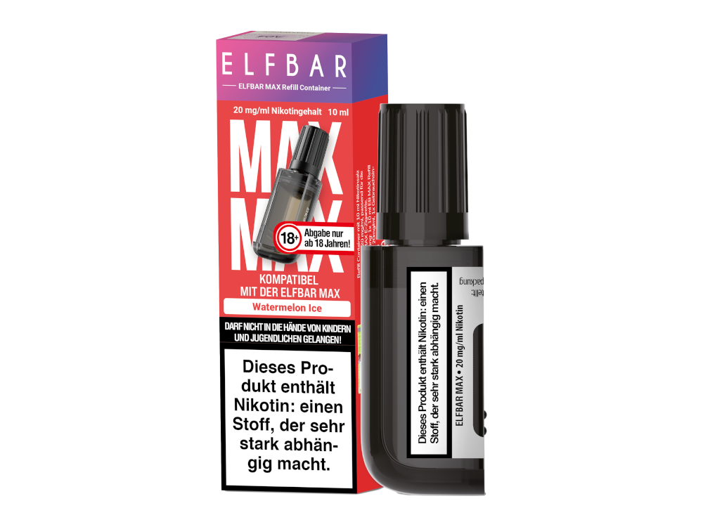Elfbar MAX 6000 Pods - Watermelon Ice Elfbar MAX 6000 Pods - Watermelon Ice