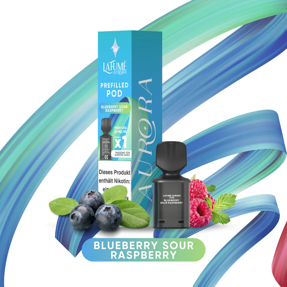 La Fume Aurora Pod - Blueberry Sour Raspberry La Fume Aurora Pod - Blueberry Sour Raspberry