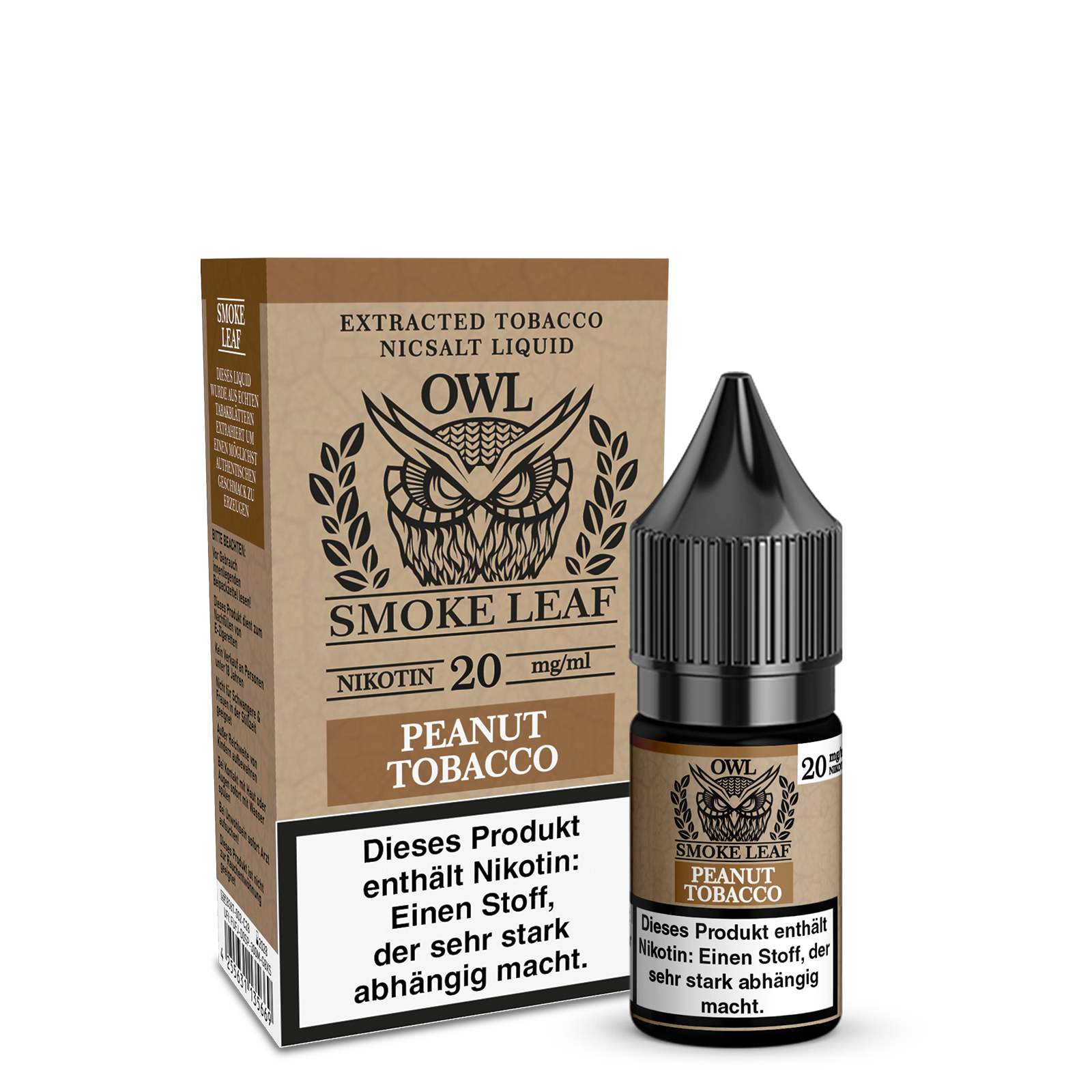 Owl Smoke Leaf Liquid - Peanut Tobacco
