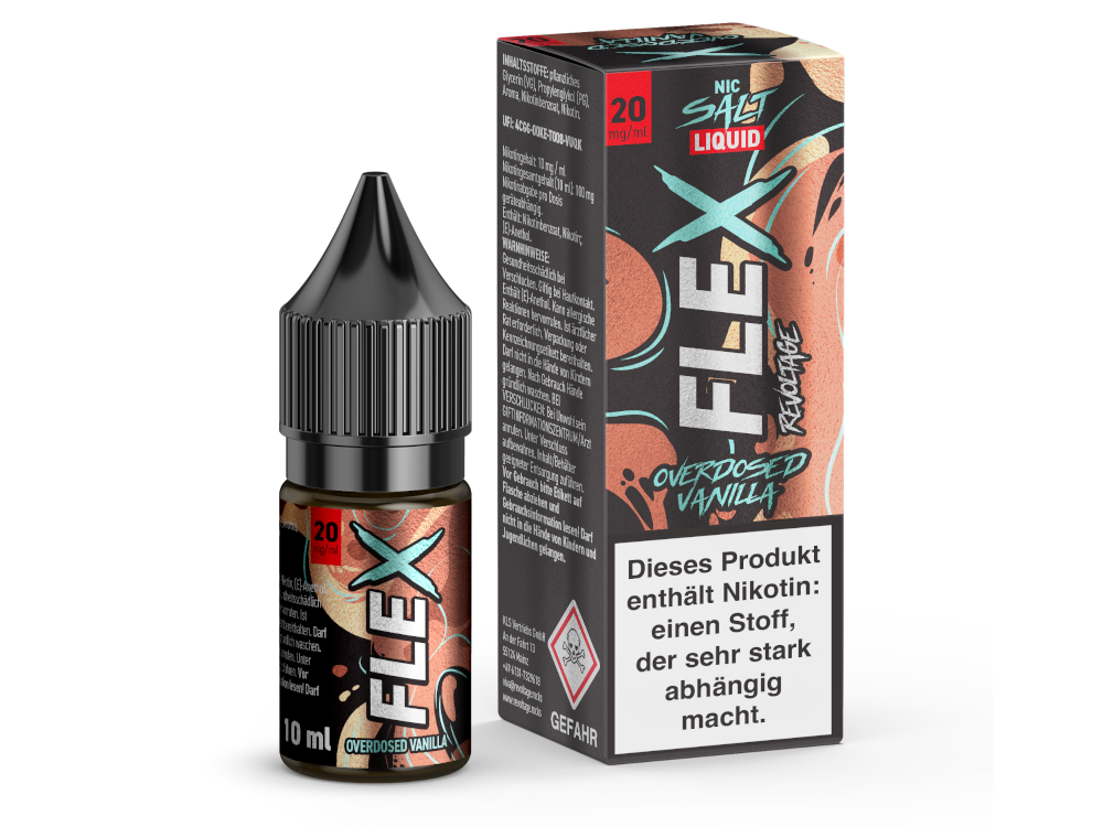Revoltage Flex Liquid - Vanilla Revoltage Flex Liquid - Vanilla