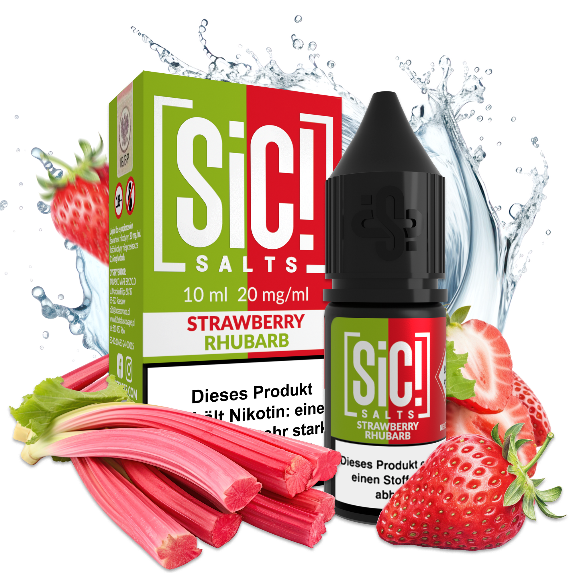 SIC! Salts Liquid - Strawberry Rhubarb SIC! Salts Liquid - Strawberry Rhubarb