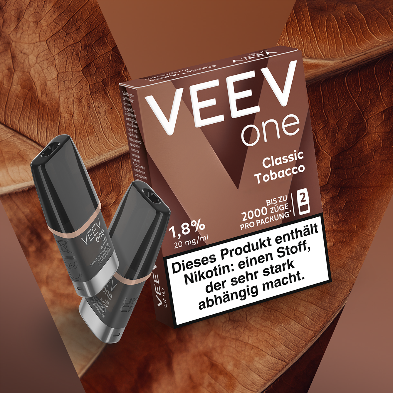 Veev One Pods - Classic Tobacco Veev One Pods - Classic Tobacco