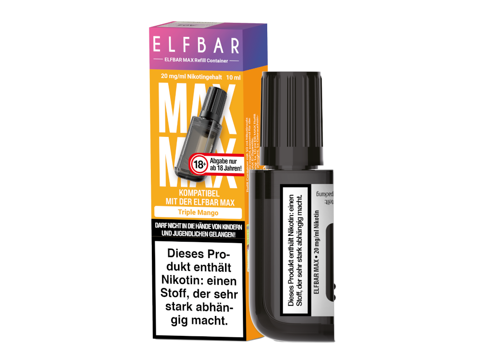 Elfbar MAX 6000 Pods - Triple Mango Elfbar MAX 6000 Pods - Triple Mango