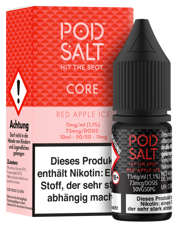 Pod Salt Core - Red Apple Ice Pod Salt Core - Red Apple Ice