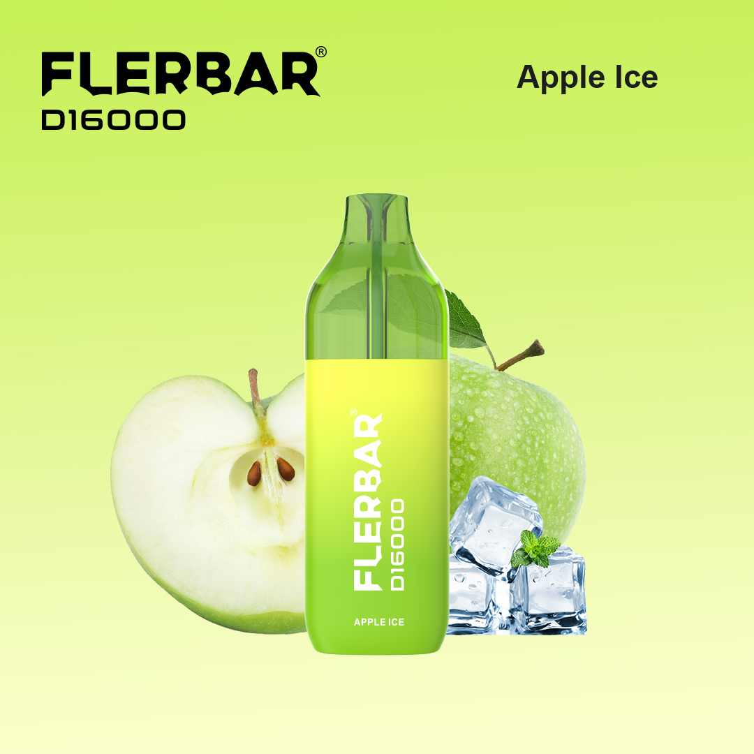 Flerbar D16000 - Apple Ice - 2ml + 10ml