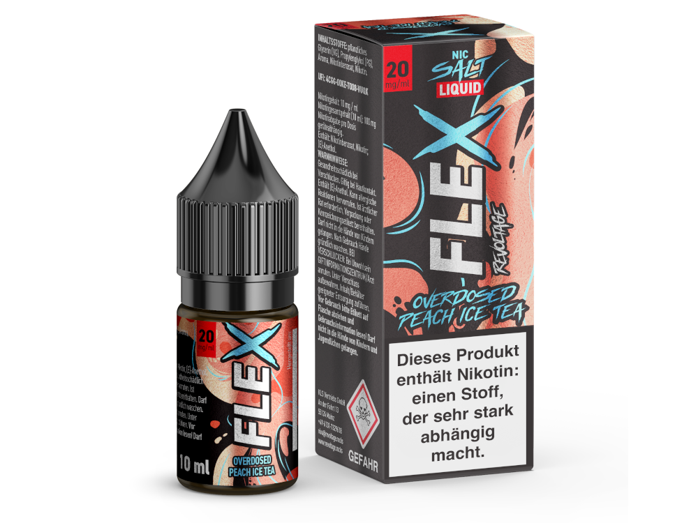 Revoltage Flex Liquid - Peach Ice Tea Revoltage Flex Liquid - Peach Ice Tea