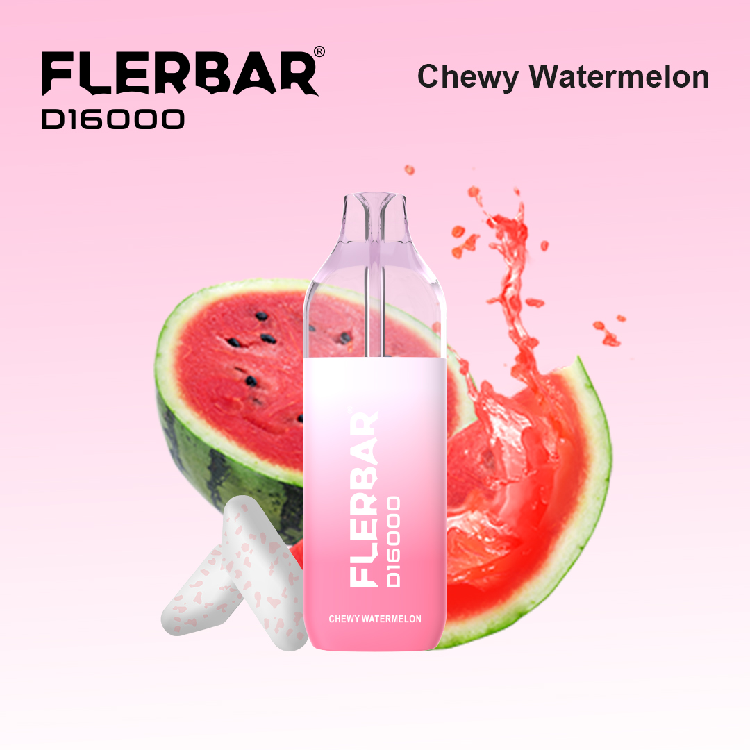 Flerbar D16000 - Chewy Watermelon - 2ml + 10ml