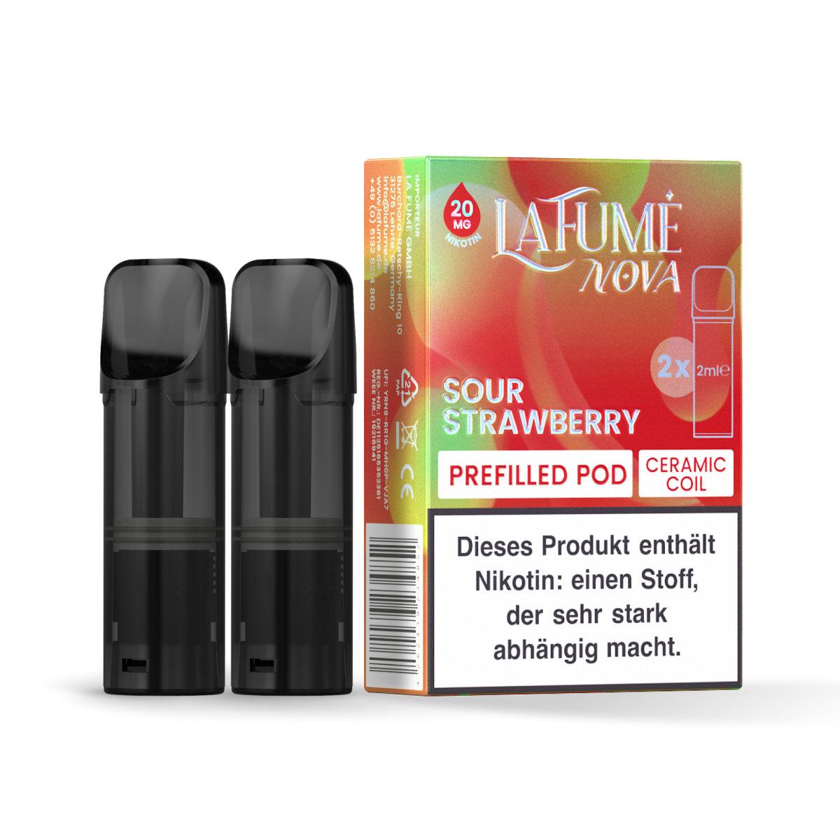 La Fume Nova - Sour Strawberry
