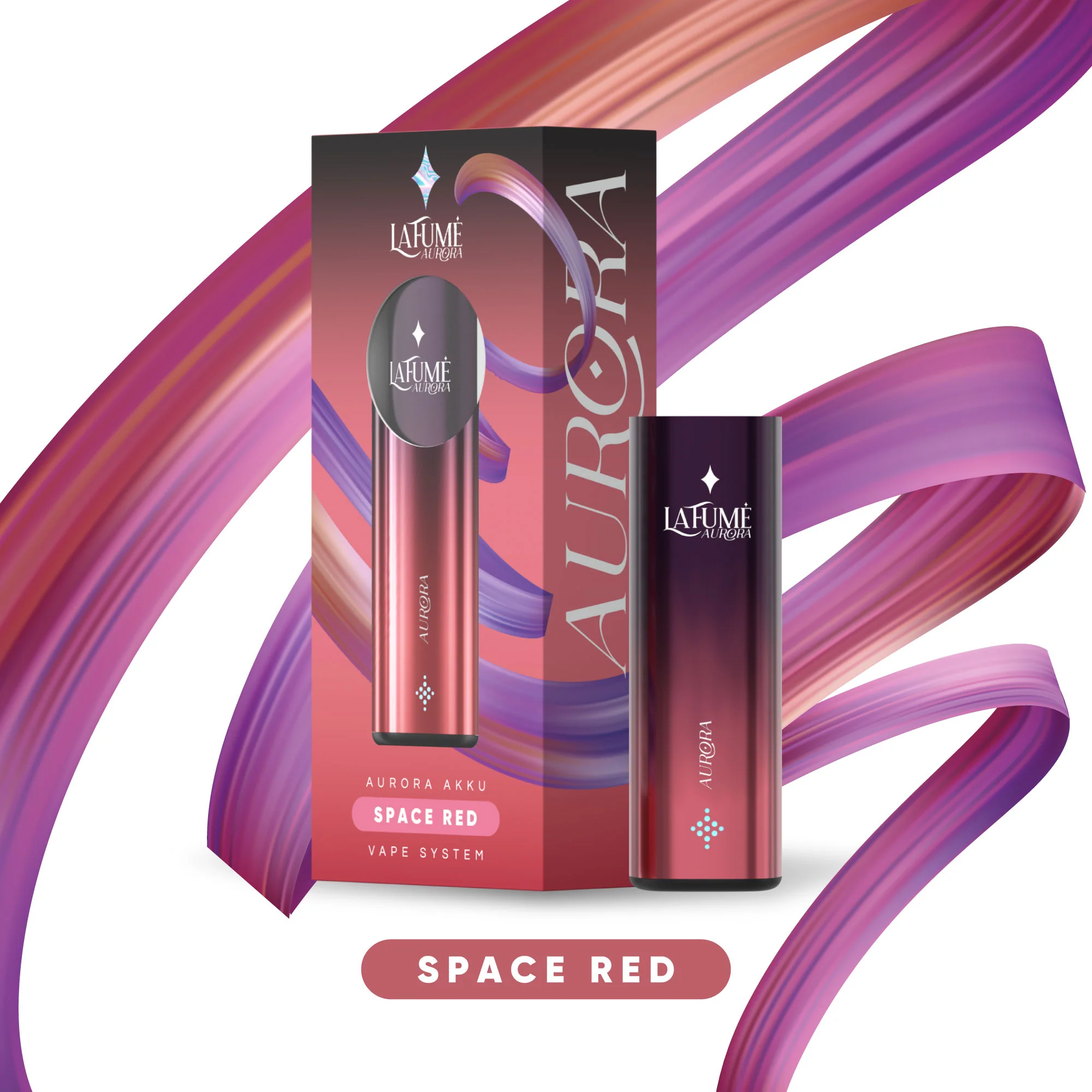 La Fume Aurora Akku - Space Red La Fume Aurora Akku - Space Red
