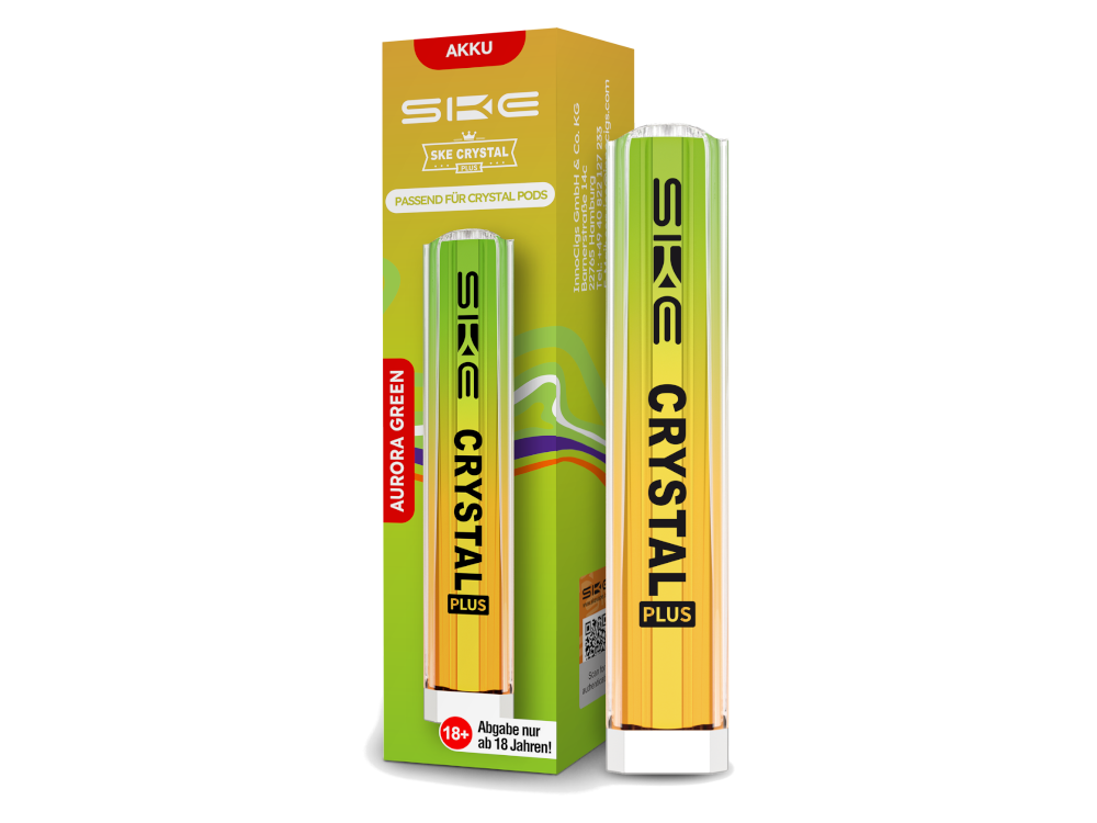 SKE CRYSTAL PLUS Pod Kit - Aurora Green