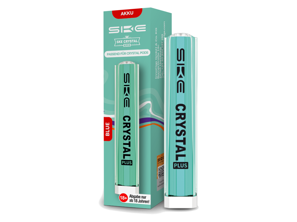 SKE CRYSTAL PLUS Pod Kit - Blue