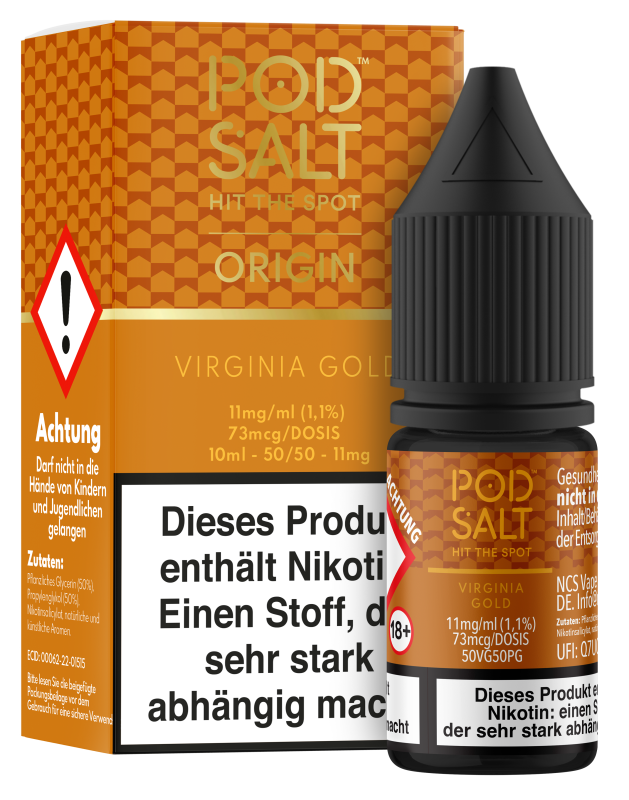 Pod Salt Origin - Virginia Gold Pod Salt Origin - Virginia Gold