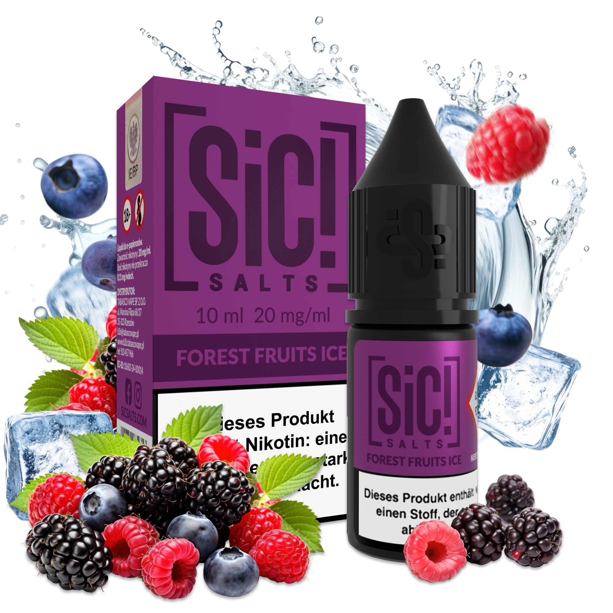 SIC! Salts Liquid - Forest Fruit Ice SIC! Salts Liquid - Forest Fruit Ice