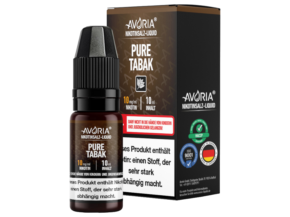 Avoria - Pure Tabak Avoria - Pure Tabak