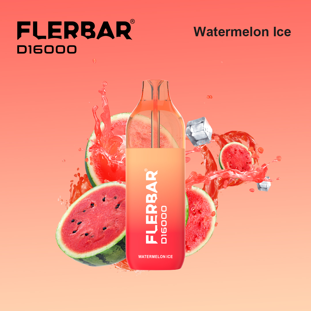 Flerbar D16000 - Watermelon Ice - 2ml + 10ml