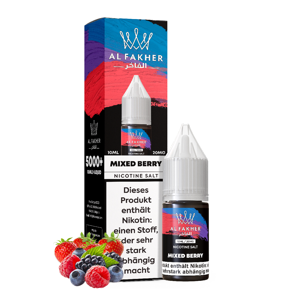 Al Fakher Liquid - Mixed Berry