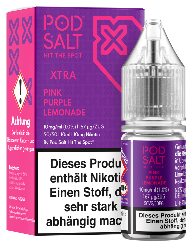 Pod Salt Xtra - Pink Purple Lemonade Pod Salt Xtra - Pink Purple Lemonade