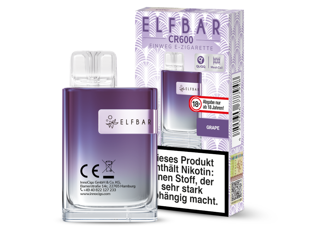 ELF BAR CR600 - Grape