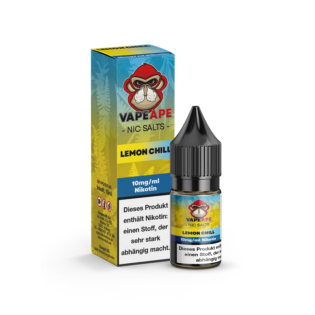 VapeApe Liquid - Lemon Chill