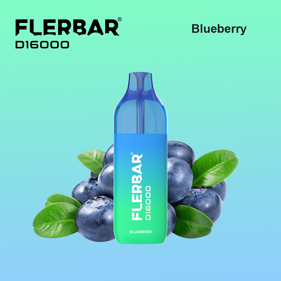 Flerbar D16000 - Blueberry - 2ml + 10ml