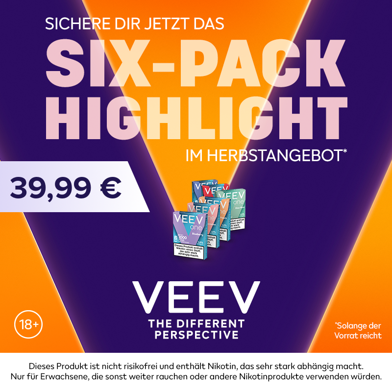 VEEV One Pod SIX-Pack Aktion VEEV One Pod SIX-Pack Aktion