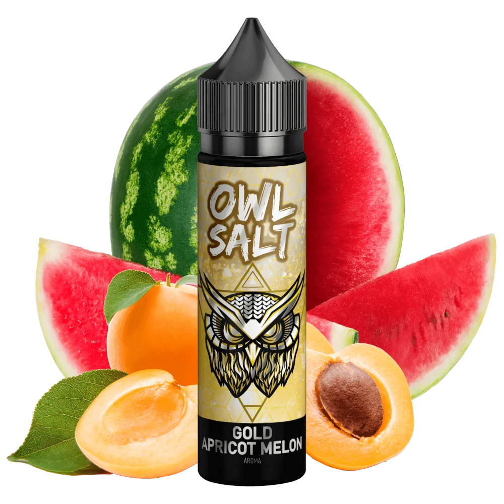 OWL Salt Longfill - Gold Apricot Melon