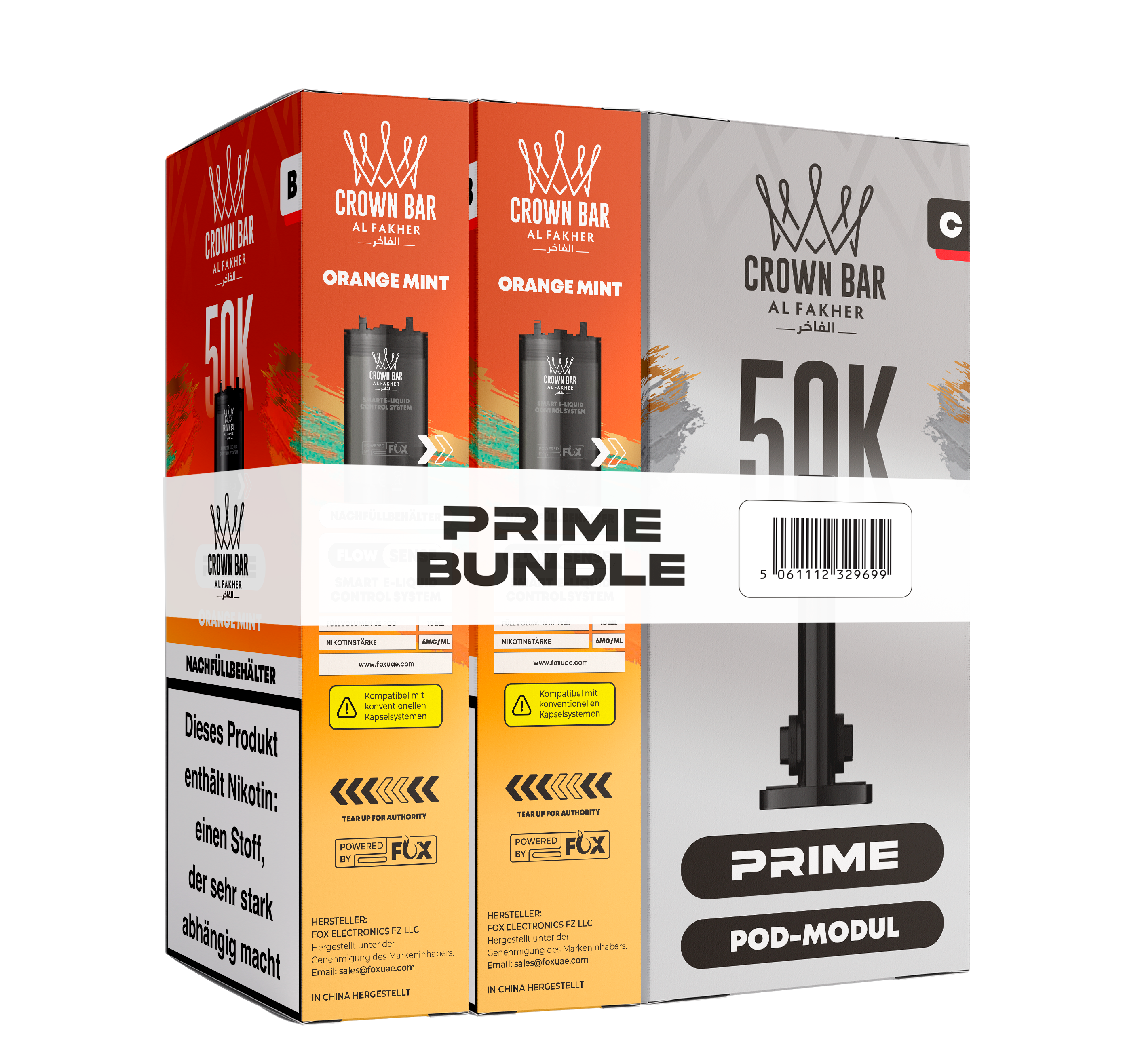 Al Fakher Hypermax 50K - Orange Mint