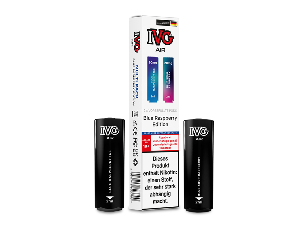 IVG Air (Multi-Flavour) - Blue Raspberry Edition