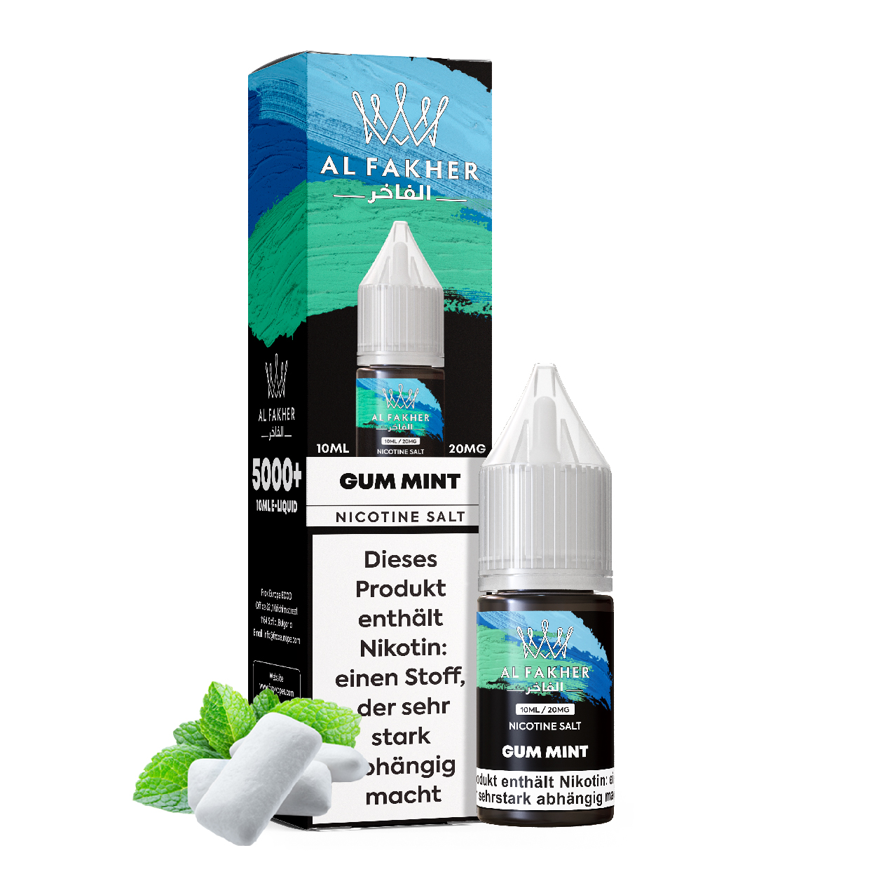 Al Fakher Liquid - Gum Mint