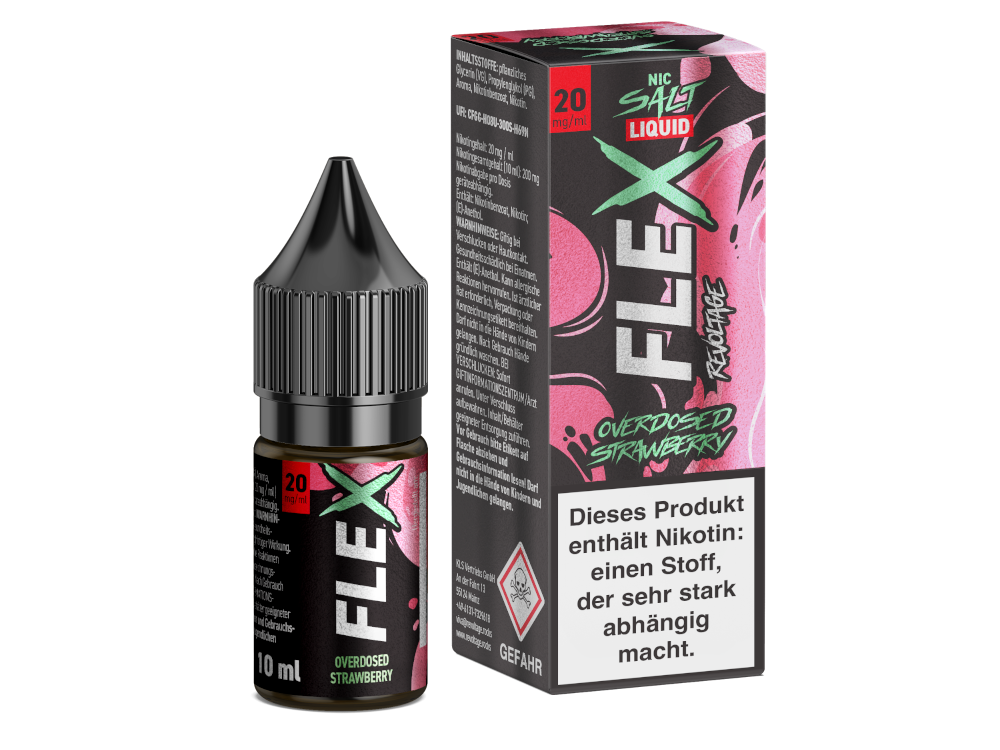 Revoltage Flex Liquid - Strawberry Revoltage Flex Liquid - Strawberry