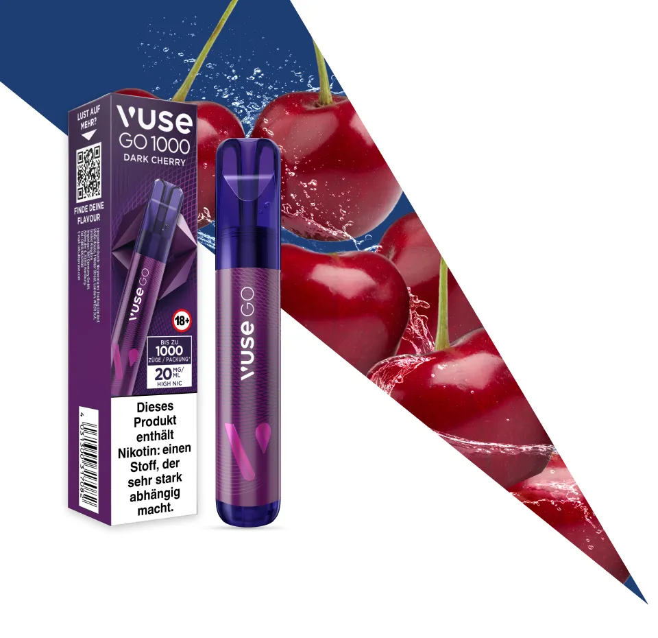 Vuse Go - Dark Cherry 1000 Vuse Go - Dark Cherry 1000