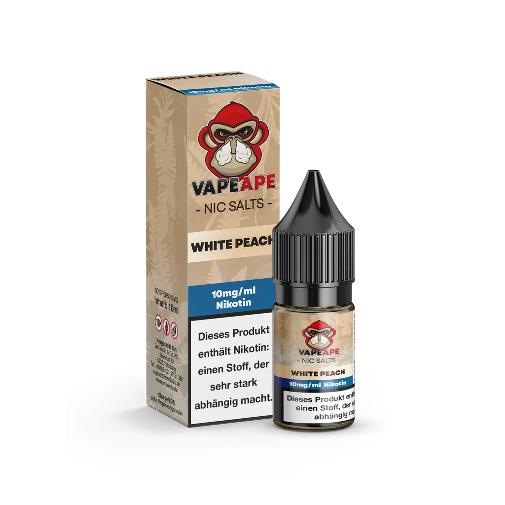 VapeApe Liquid - White Peach