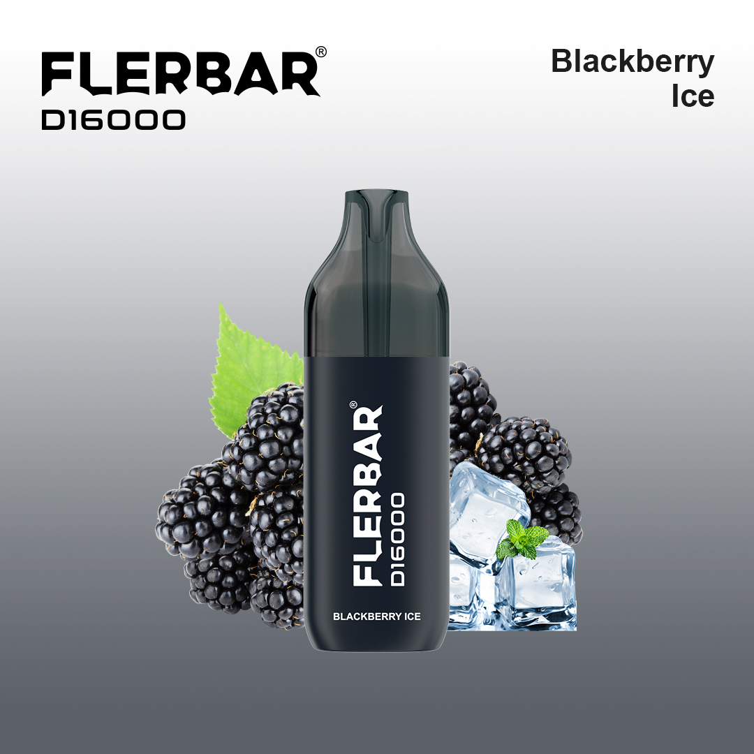 Flerbar D16000 - Blackberry Ice - 2ml + 10ml