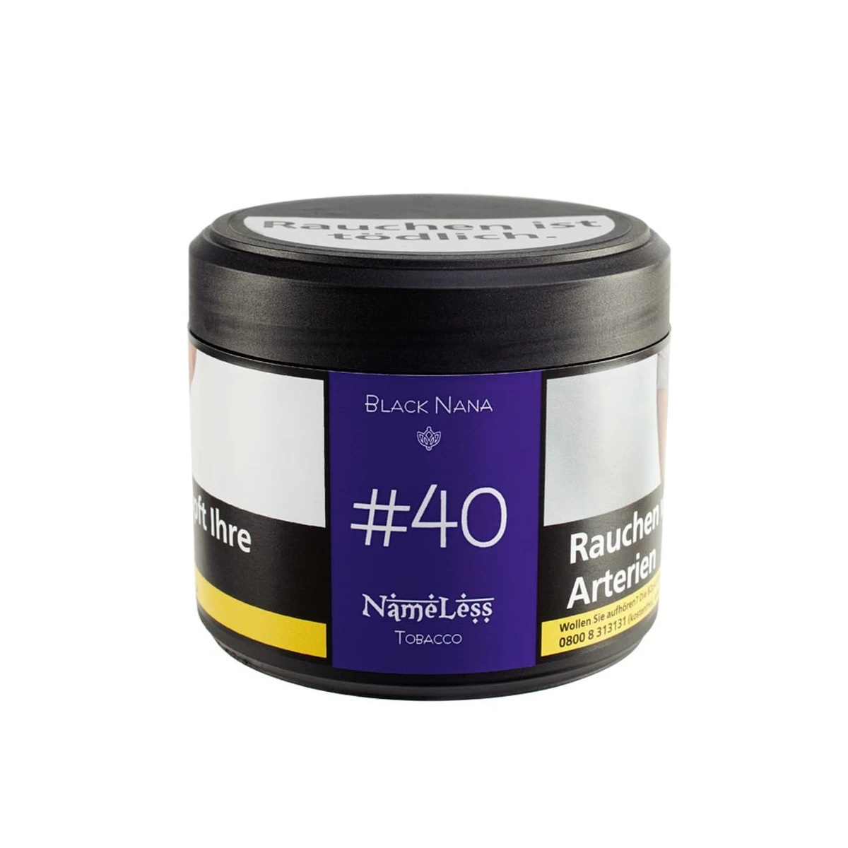 Nameless Shisha Tabak - #40 Black Nana (200g) Nameless Shisha Tabak - #40 Black Nana (200g)