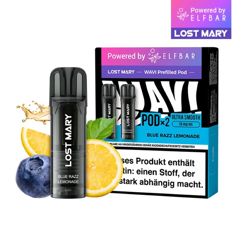 Lost Mary WAVI Pod - Blue Razz Lemonade