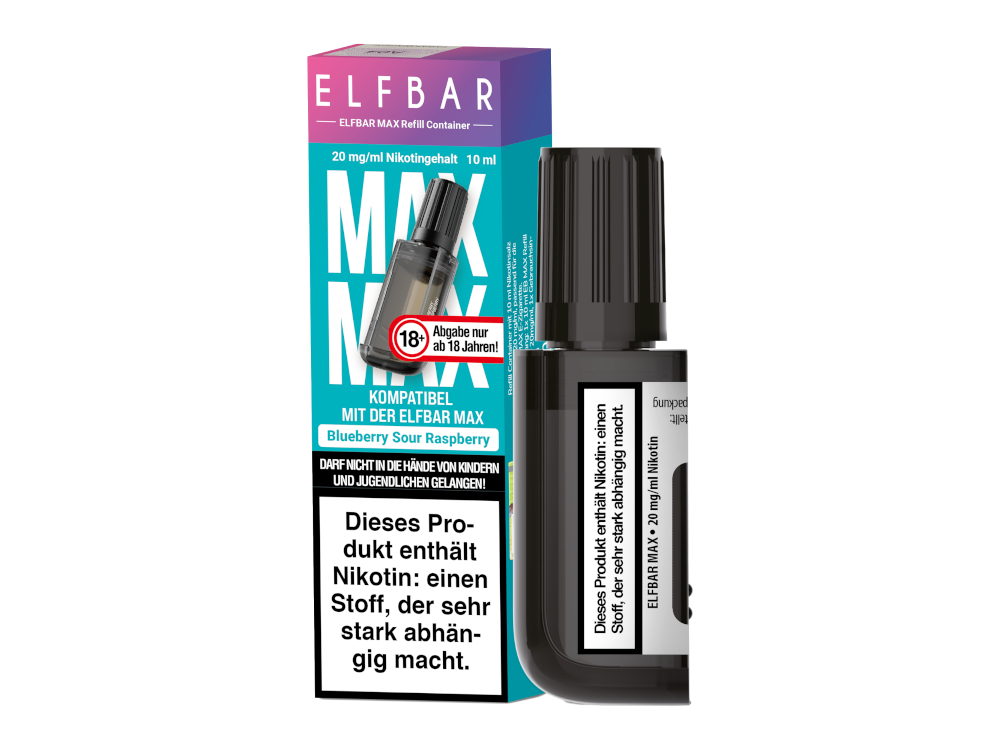 Elfbar MAX 6000 Pods - Blueberry Sour Raspberry