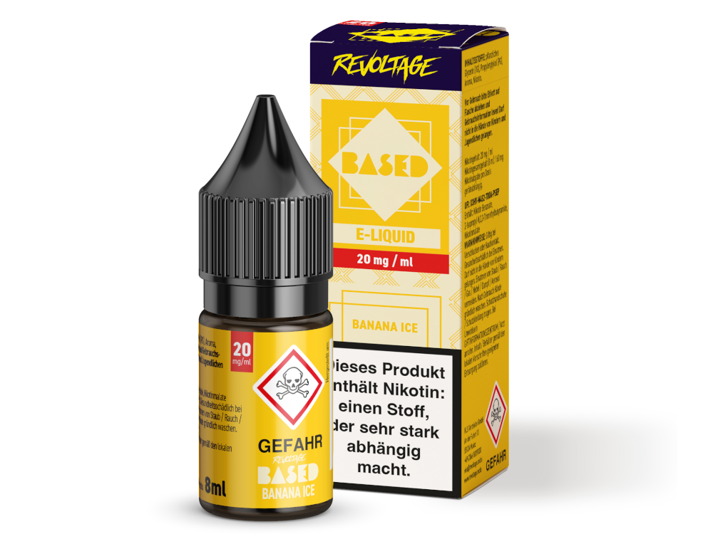 Revoltage BASED Liquid - Banana Ice